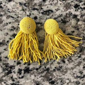 Zara Jewelry - Zara Yellow Beaded Earrings Zara Jewelry - Zara Yellow Beaded Earrings